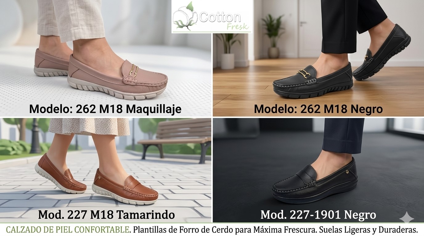 Calzado Cotton Fresk